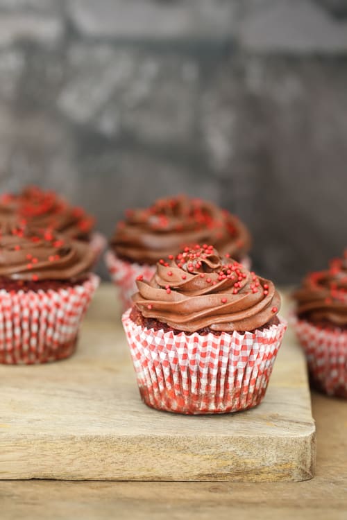 Double chocolate and orange muffins - moist, chocolatey and decadent you won't believe they're free from refined sugar and refined flour! | thecookandhim.com