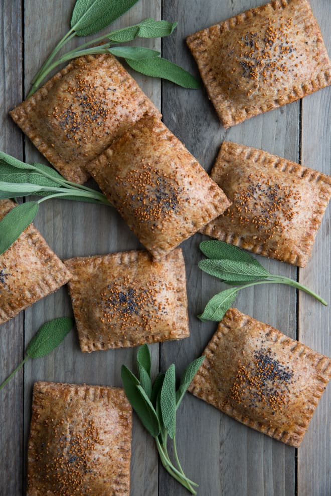 Leftovers Mini Pies - use your leftover stuffing to make these super tasty little hand pies for a quick post Christmas snack | thecookandhim.com