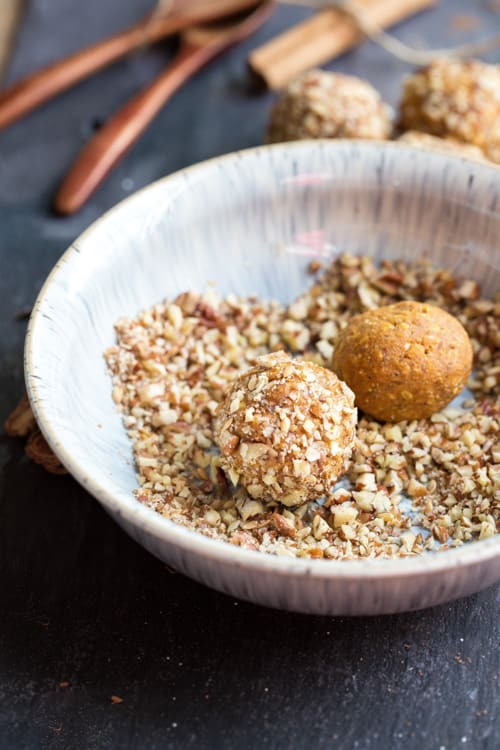 Pumpkin Spice Energy Balls