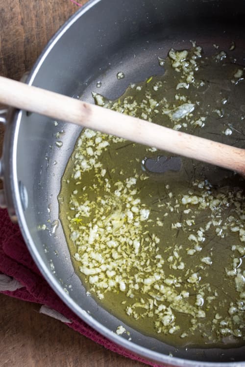 Making the cheese sauce for Toxic Slime Mac & Cheese - Vegetarian | thecookandhim.com
