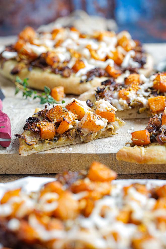 Roasted Autumn Harvest Pizza