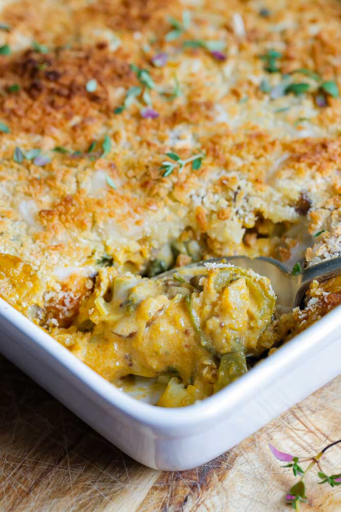 Butternut Squash and Gnocchi Bake