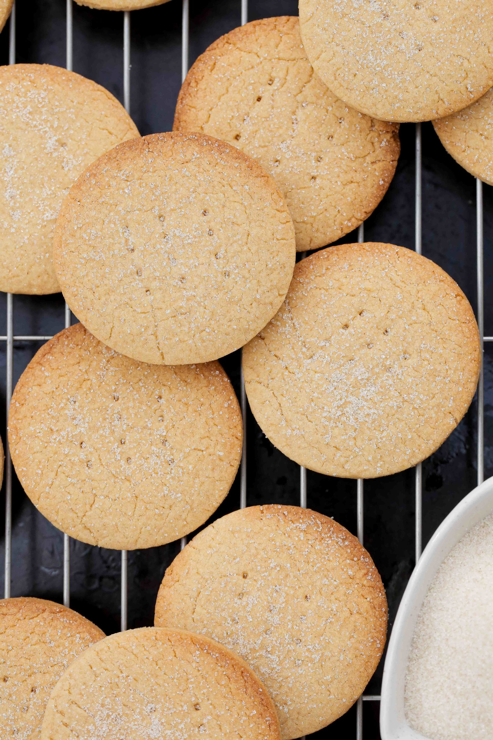 Crunchy Peanut Butter Shortbread