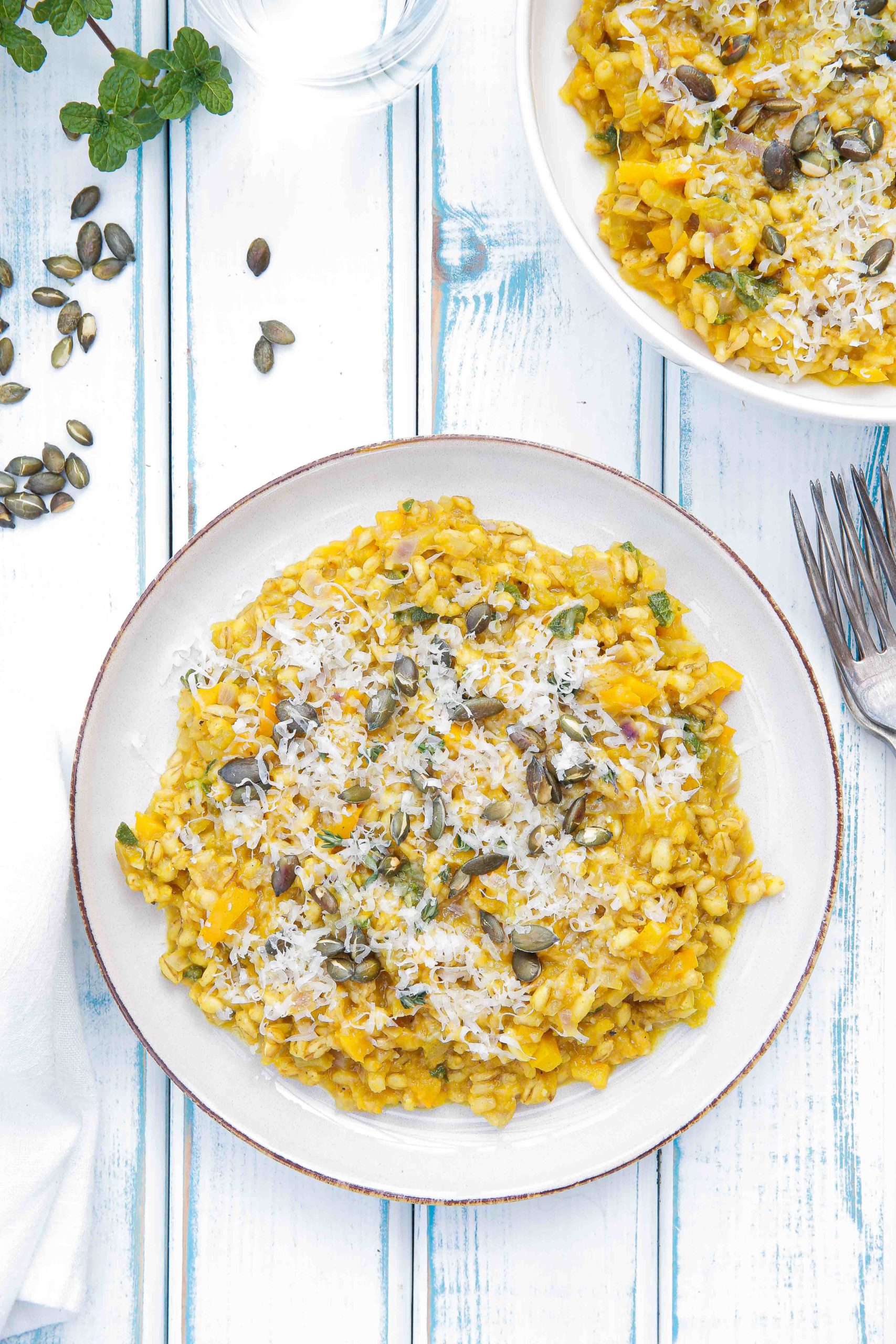 Hungry Couple: Pan Roasted Tomato Barley Risotto