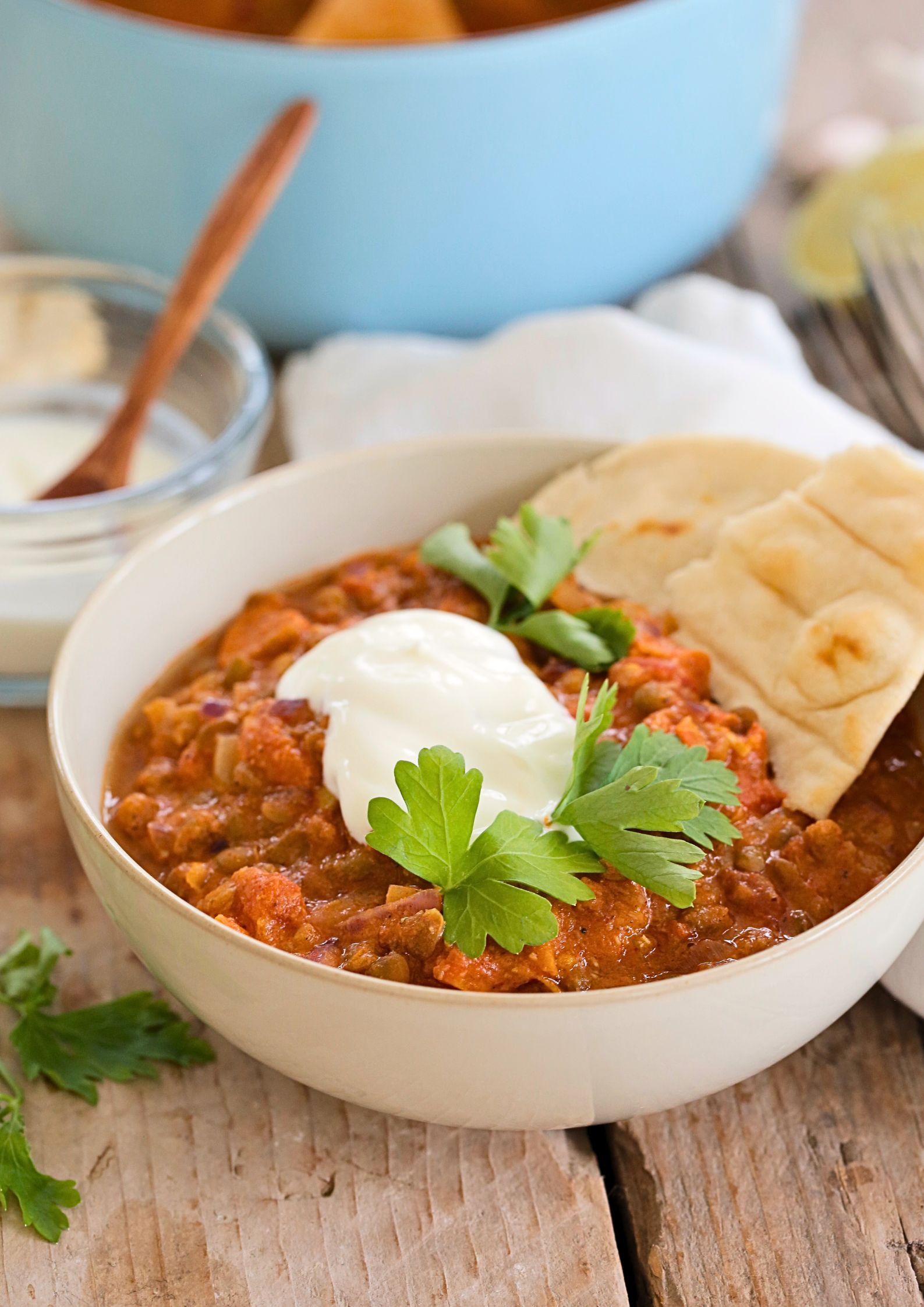 Made with simple ingredients and roasted sweet potatoes for extra flavour this easy vegan curry is full of warming spice and the perfect cosy comfort food! Also ideal to batch make and freeze for a fast but tasty meal any day of the week.