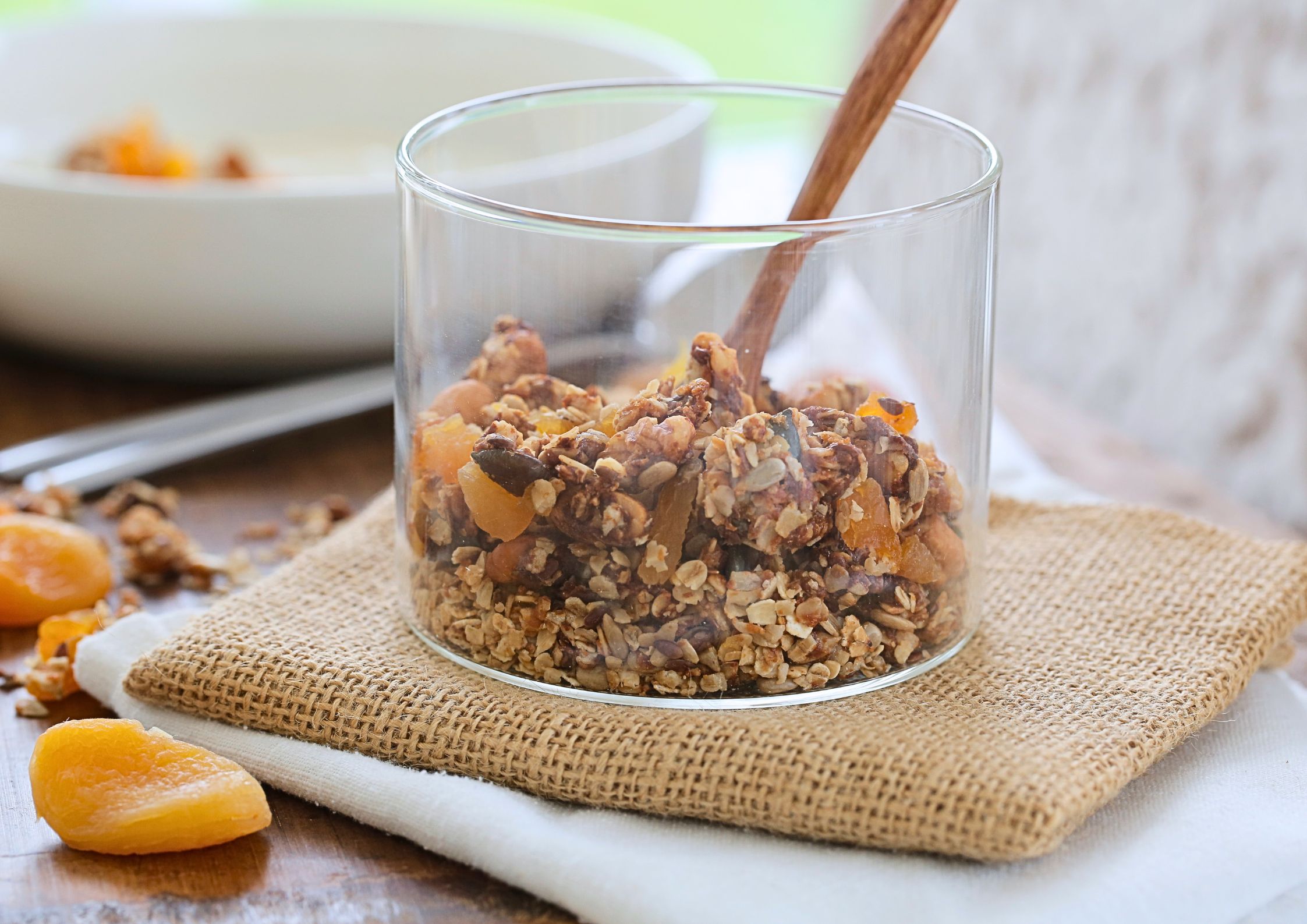 Apricot and Tahini Granola