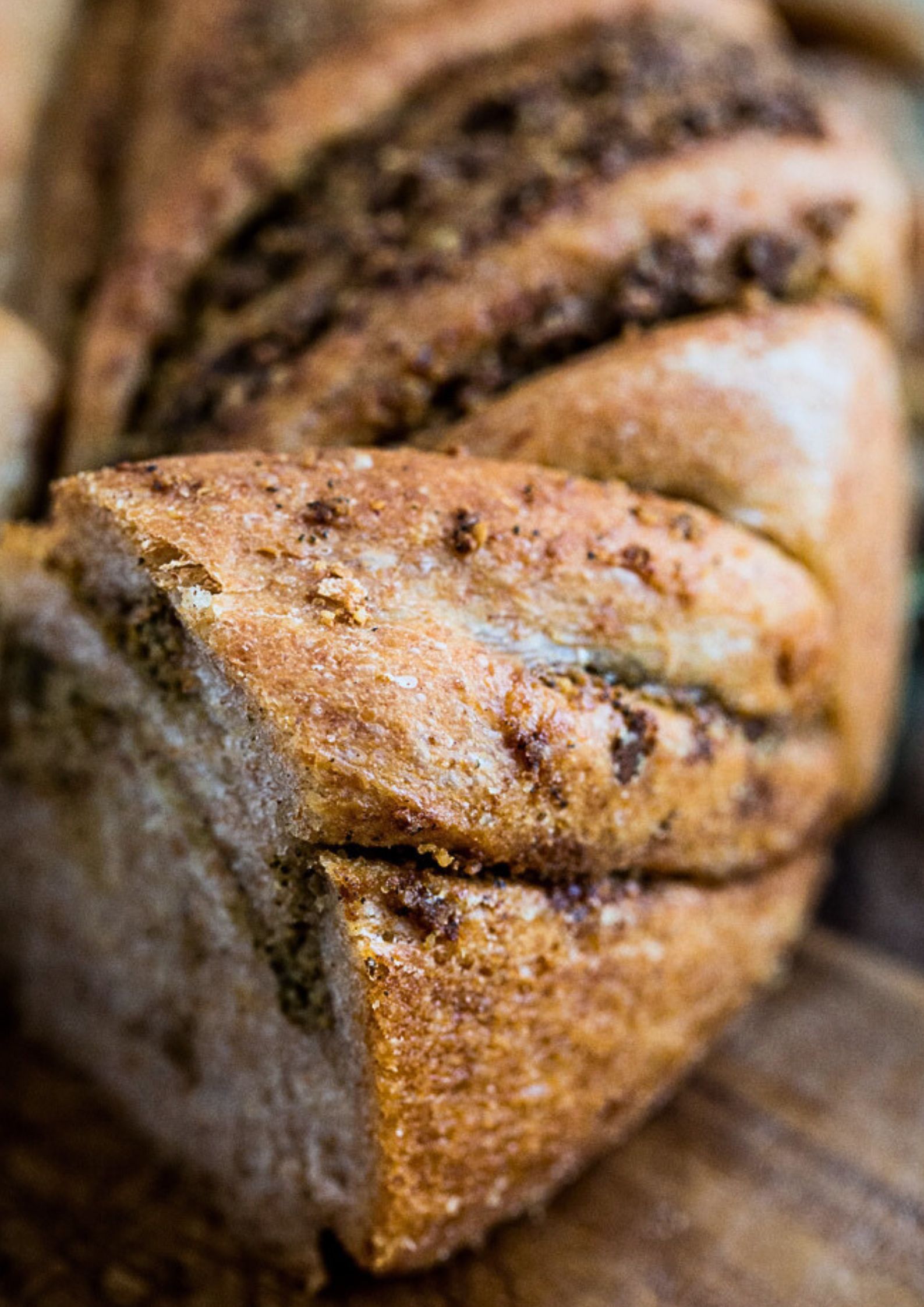 Starting with a simple dough, this savoury homemade bread with sage and walnut vegan pesto is so moreish and full of flavour. It's not as complicated as it looks to make the twist or braid either but worth the extra step. Great for sharing!